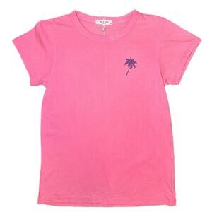 Rag & Bone New York Two Tone Palm Tree Tee
